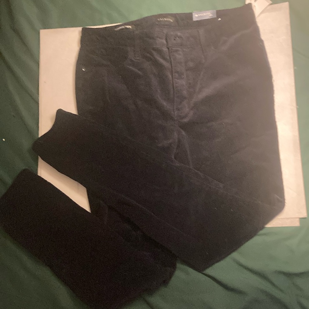 Dark Navy Blue Corduroy Pants